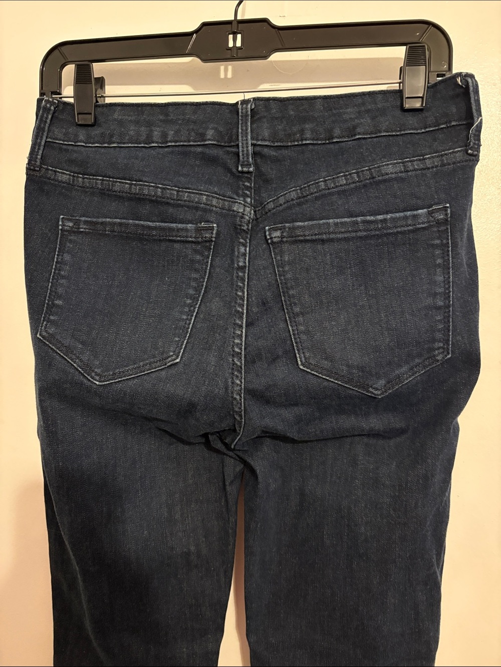 Old Navy Dark Wash Mid Rise Rockstar Skinny Jeans 6 - Picture 4 of 9